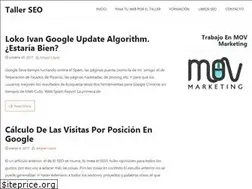Sites similar to tallerseo.com