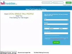 Sites similar to tallfriendsdate.com