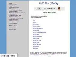 Sites similar to tallsizeclothing.co.uk