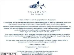 Sites similar to tallulahonthames.com