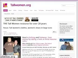 Sites similar to tallwomen.org