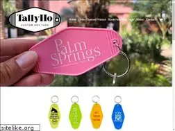 Sites similar to tallyhocustomkeytags.com