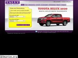 Sites similar to tallyrentaautos.com