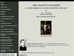Sites similar to talmudunmasked.com