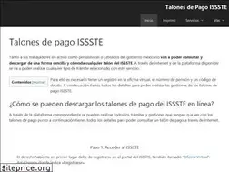 Sites similar to talonespagoissste.com.mx