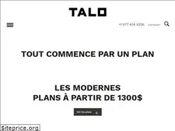 Sites similar to taloplans.ca