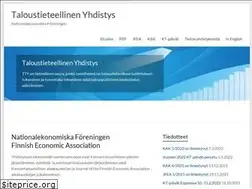 Sites similar to taloustieteellinenyhdistys.fi