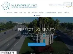Sites similar to talroudnerplasticsurgery.com