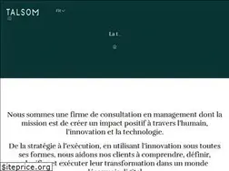Sites similar to talsom.com