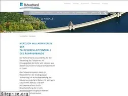 Sites similar to talsperrenleitzentrale-ruhr.de
