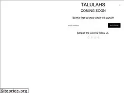 Sites similar to talulahs.com