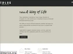 Sites similar to talusliving.net