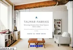 Sites similar to talwarfabriks.com