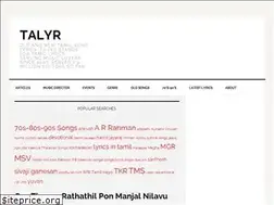 Sites similar to talyr.com