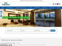 Sites similar to tamannahotels.com