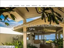Sites similar to tamanuonthebeach.com