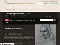 Sites similar to tamara-de-lempicka.org