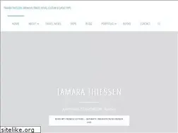 Sites similar to tamarathiessen.com