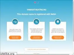 Sites similar to tamasitheatre.ro