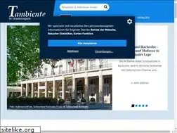 Sites similar to tambiente.de