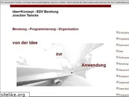 Sites similar to tamcke-konzept.de