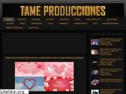 Sites similar to tameproducciones.org
