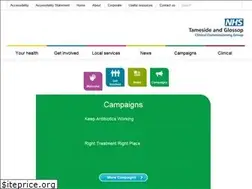 Sites similar to tamesideandglossopccg.org