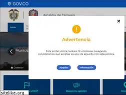 Sites similar to tamesis-antioquia.gov.co