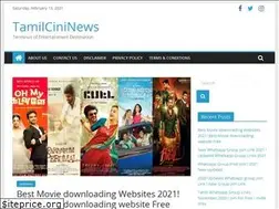 Sites similar to tamilcininews.com