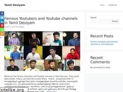 Sites similar to tamildesiyam.org