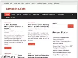 Sites similar to tamilecho.com
