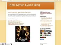 Sites similar to tamilmovielyrics.blogspot.com