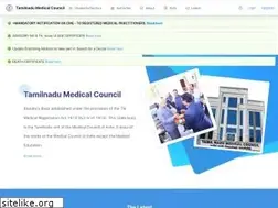 Sites similar to tamilnadumedicalcouncil.org