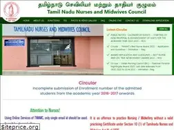 Sites similar to tamilnadunursingcouncil.com