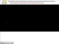 Sites similar to tamilnadustateboard.org
