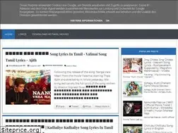 Sites similar to tamilpaattuvarigal.blogspot.com