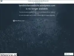 Sites similar to tamilrockerswebsite.wordpress.com
