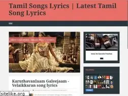 Sites similar to tamilsonglyric.blogspot.in