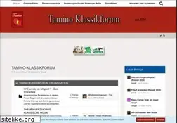 Sites similar to tamino-klassikforum.at