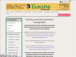 Sites similar to taminoautographs.com