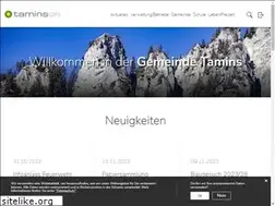 Sites similar to tamins.ch