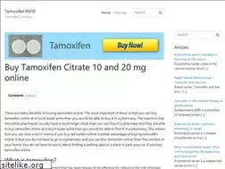 Sites similar to tamoxifencitrate.biz