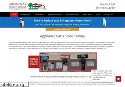 Sites similar to tampaapplianceparts.com