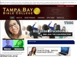Sites similar to tampabaybiblecollege.com