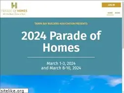 Sites similar to tampabayparadeofhomes.com