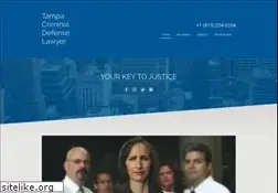 Sites similar to tampacriminaldefenselawyer.com