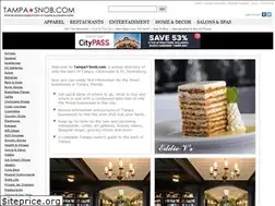 Sites similar to tampasnob.com