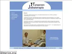 Sites similar to tampereenjalkaterapia.fi
