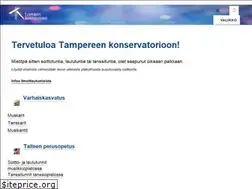 Sites similar to tampereenkonservatorio.fi
