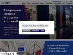 Sites similar to tampereenratikka.fi